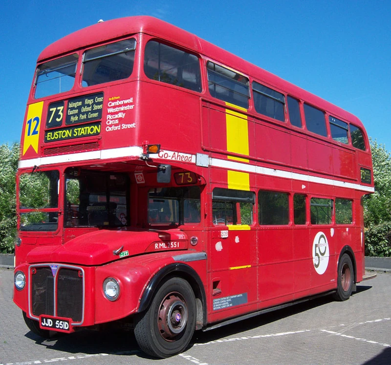 Englischunterricht - Wortschatz, Grammatik, Landeskunde - London bus