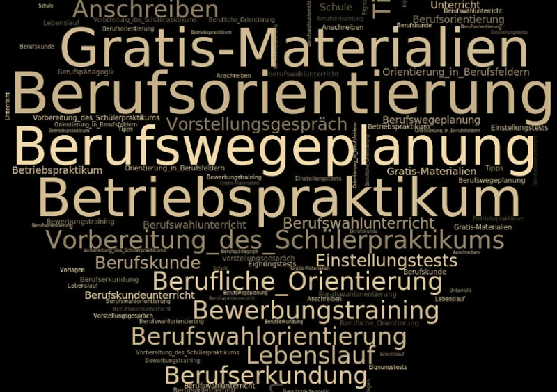 Betriebspraktika, Berufsorientierung, Bewerbung